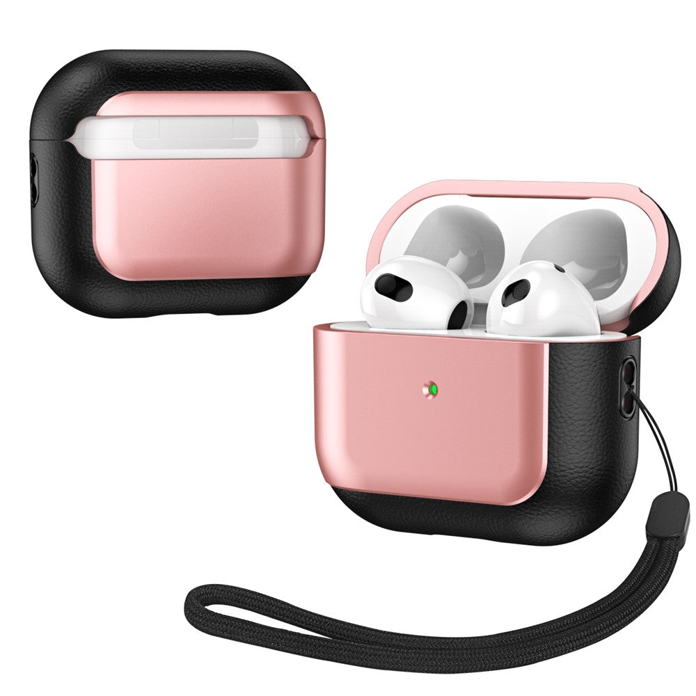 Capa Shockproof TPU para AirPods 3 com Lanyard