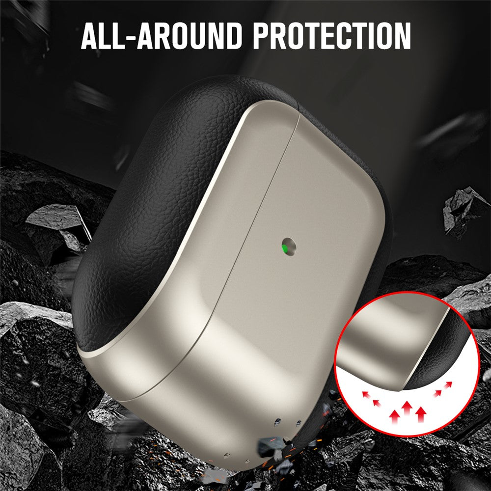 capa protetora resistente airpods pro 2 com lanyard