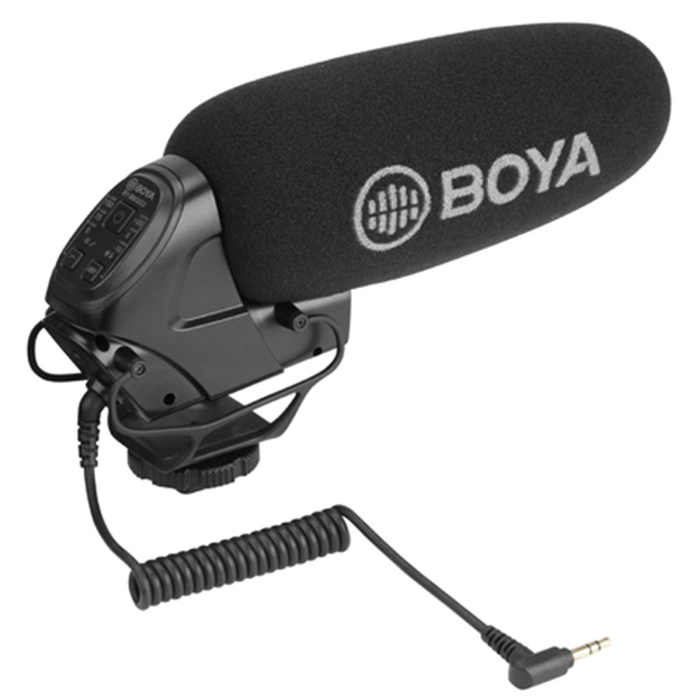 microfone direcional boya by-bm3032 para gravações profissionais