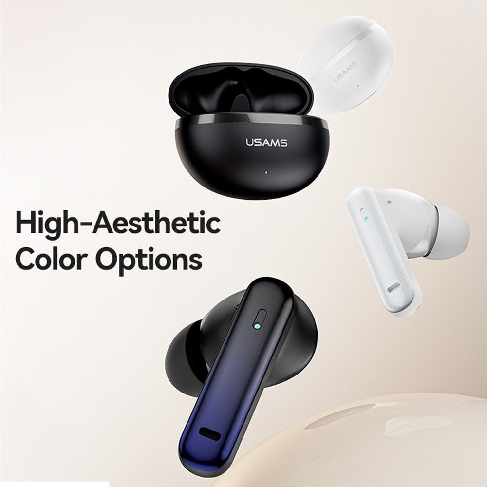 usams echo e02 auriculares bluetooth com microfone e design compacto