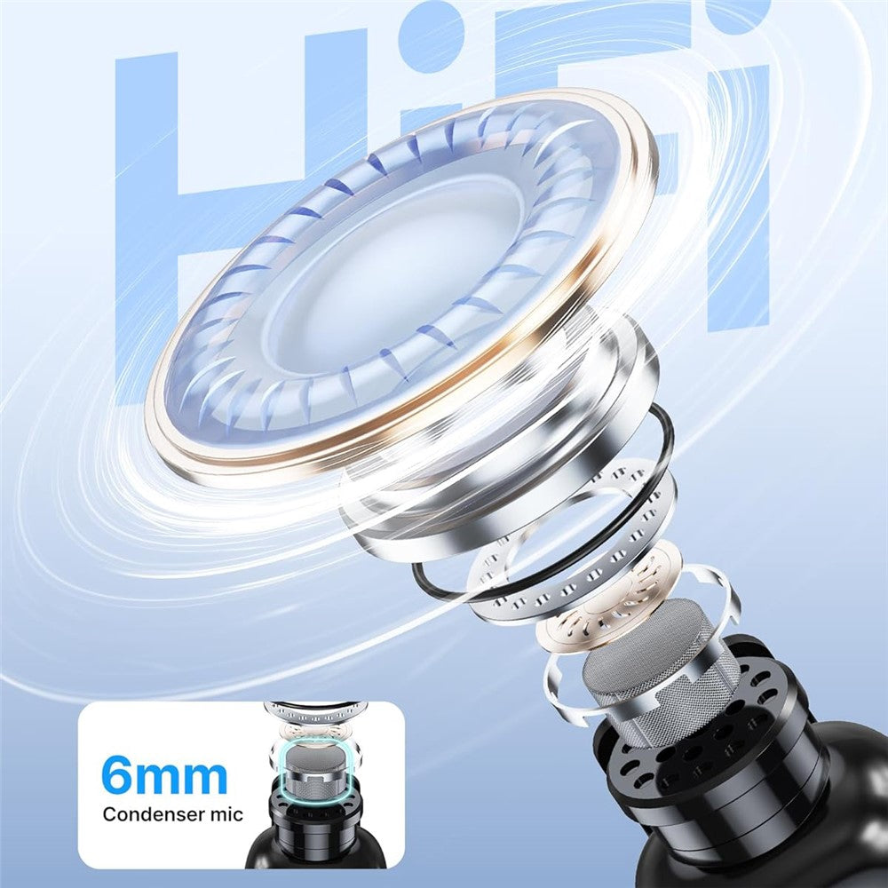 microfone boya mini-05 duplo para gravações e streaming