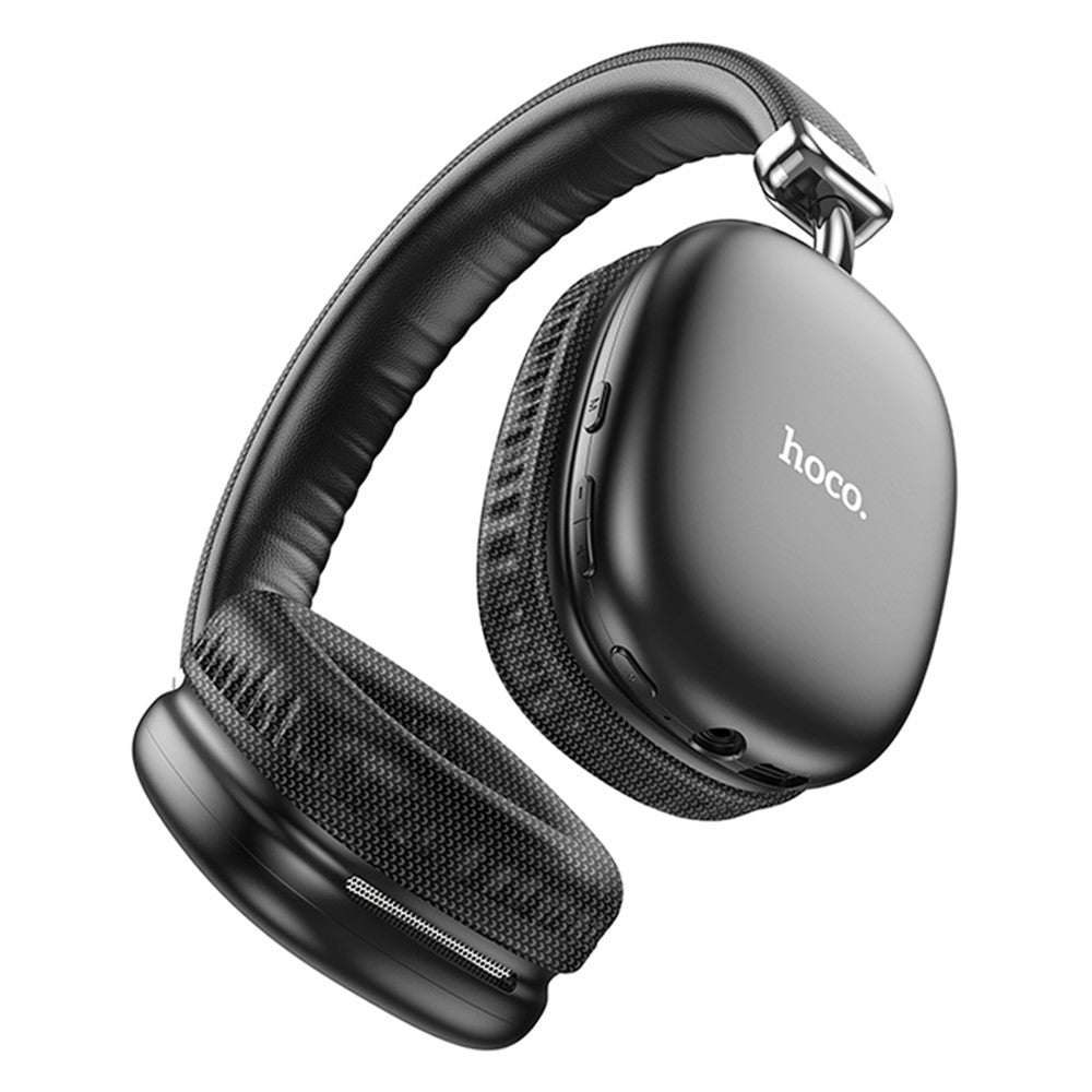 headphones wireless hoco w35 bluetooth 5.3 pretos