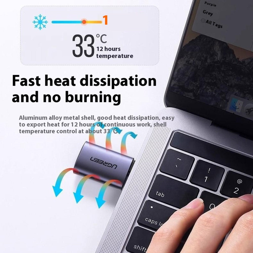 Adaptador UGREEN USB-C para DisplayPort 4K 60Hz