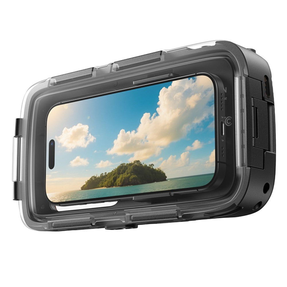 capa protetora de mergulho ip68 para snorkeling e vídeos subaquáticos