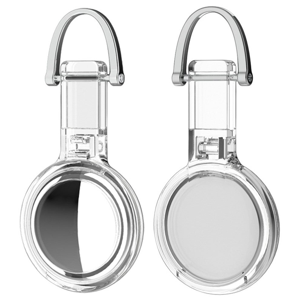 capa transparente rígida em pc para apple airtag