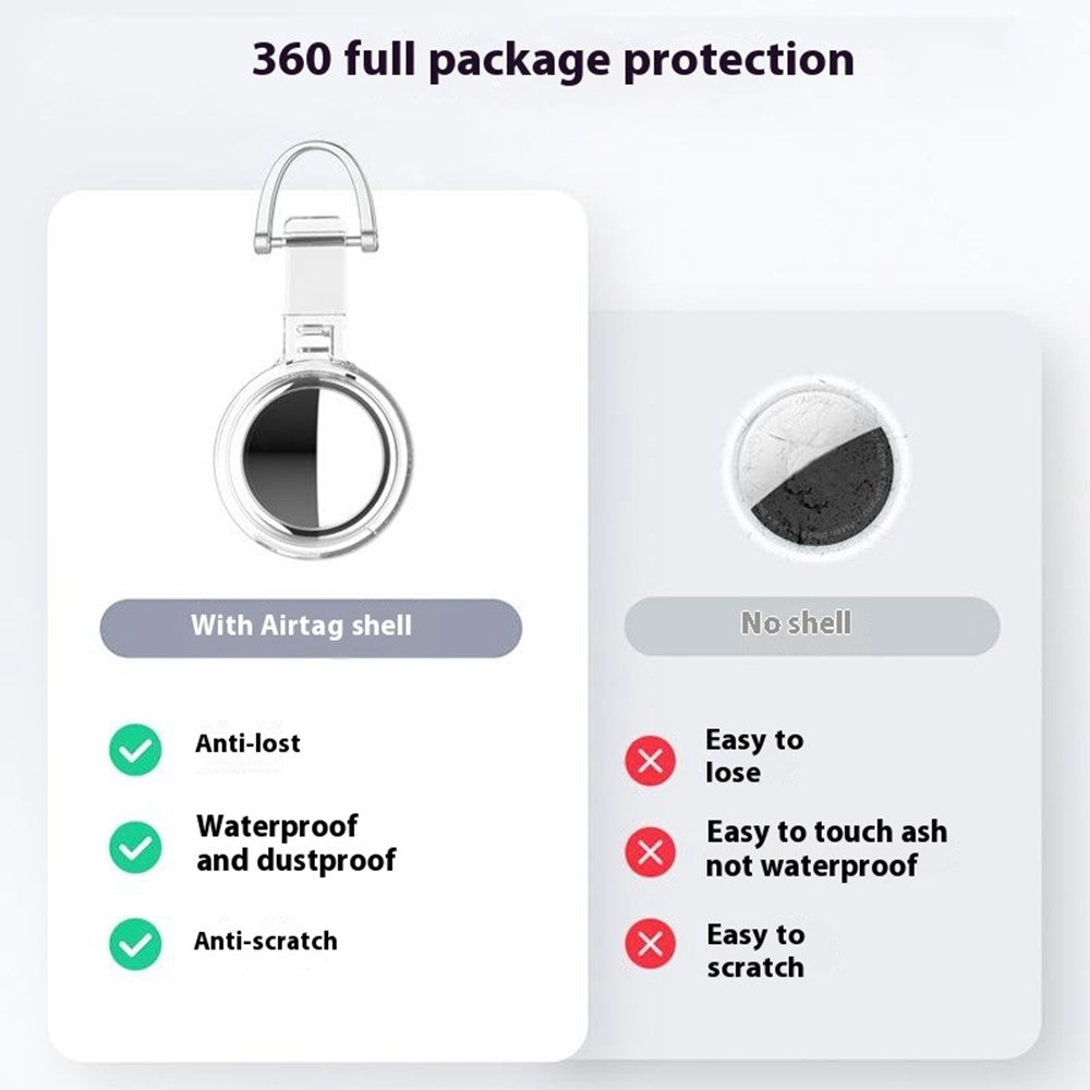 capa rígida de policarbonato apple airtag