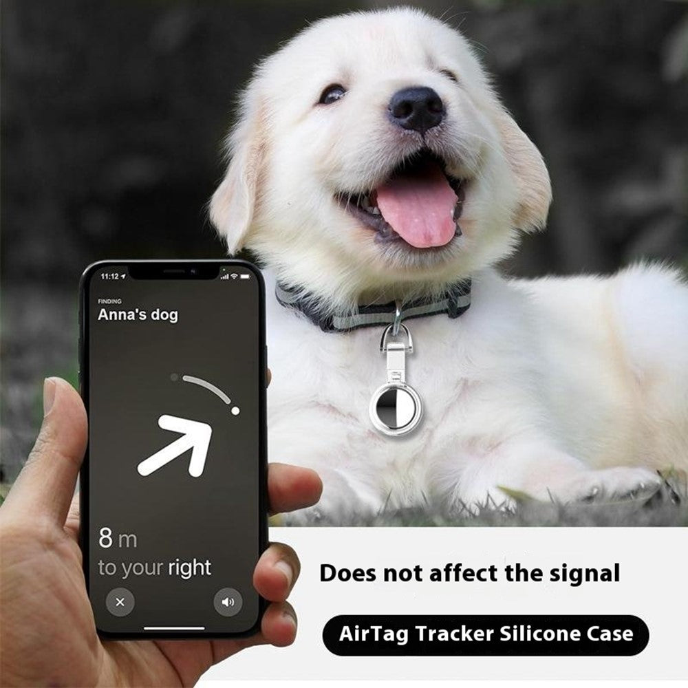 capa minimalista transparente apple airtag