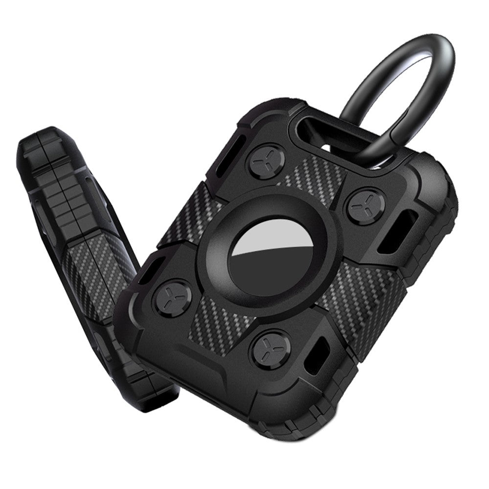 TPU Skin Armor Case with Ring for Apple AirTag