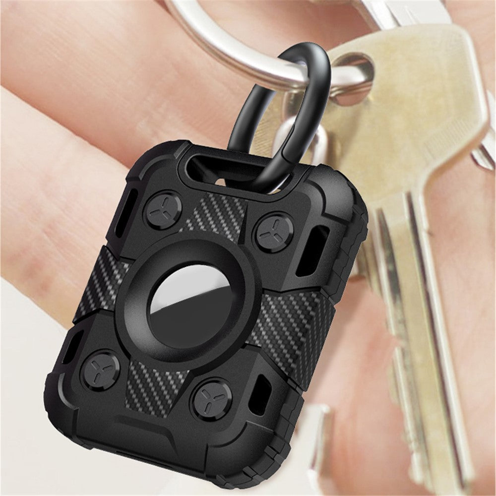 TPU Skin Armor Case with Ring for Apple AirTag