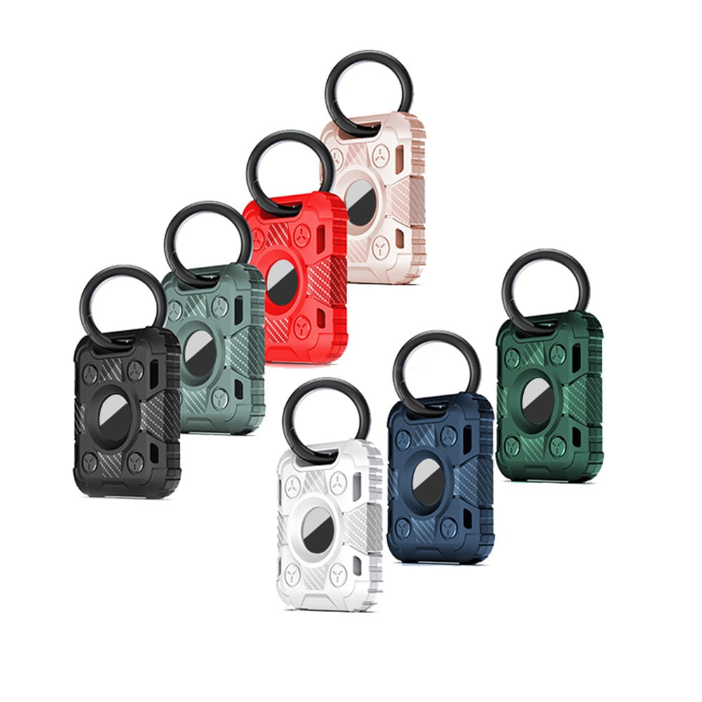 TPU Skin Armor Case with Ring for Apple AirTag