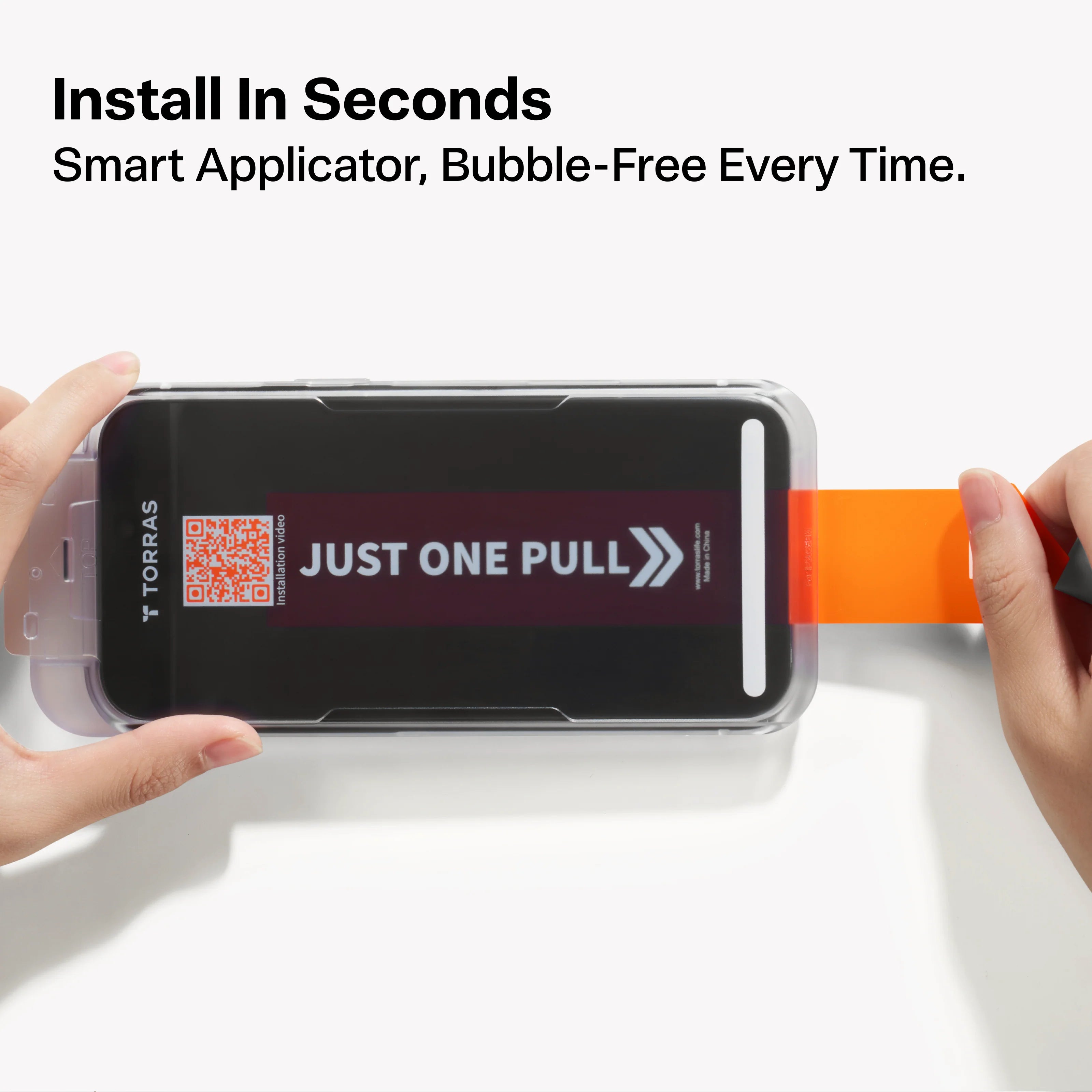 TORRAS GlassGo Privacy Film for iPhone 17 Pro Max