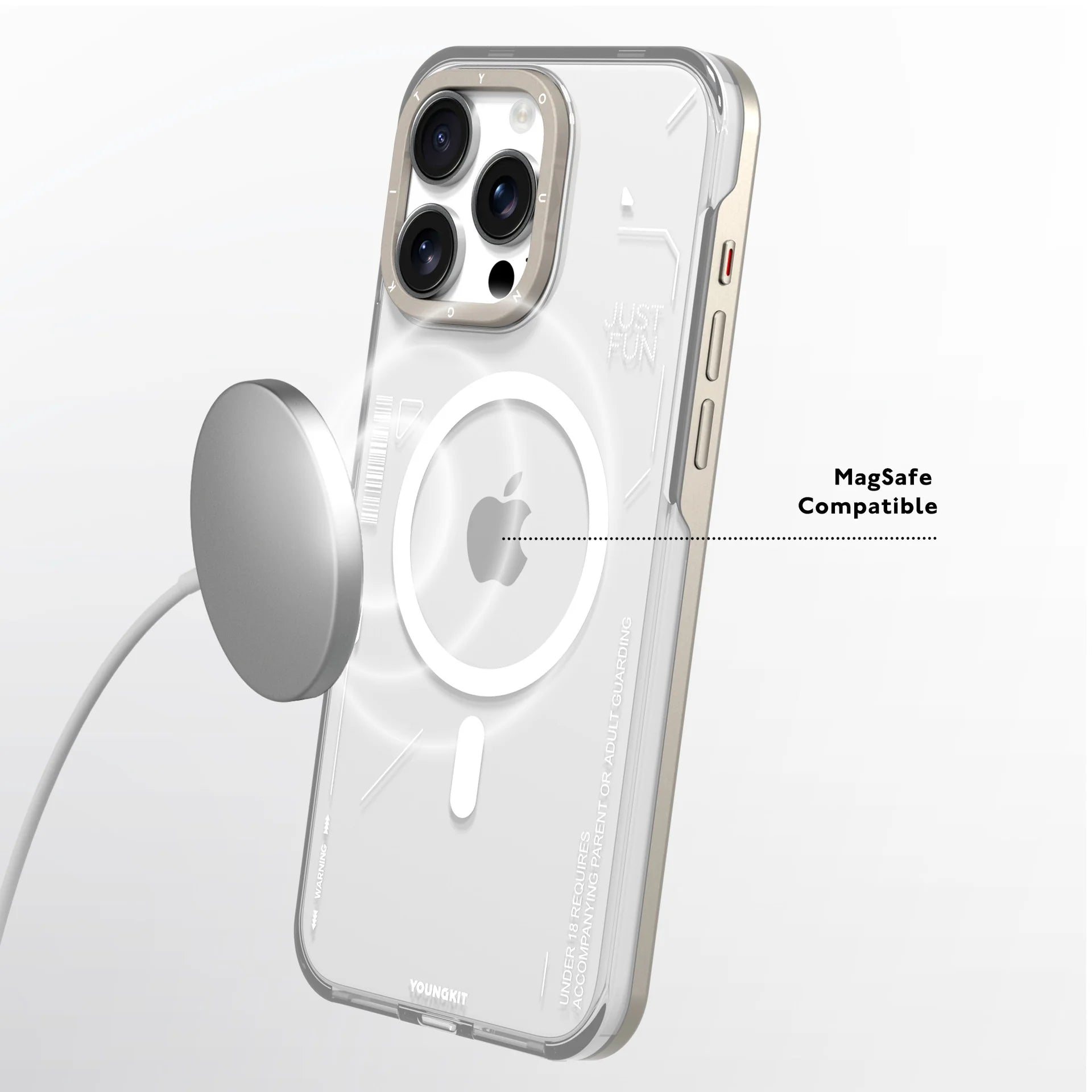 Youngkit Crystal Transparent Cover