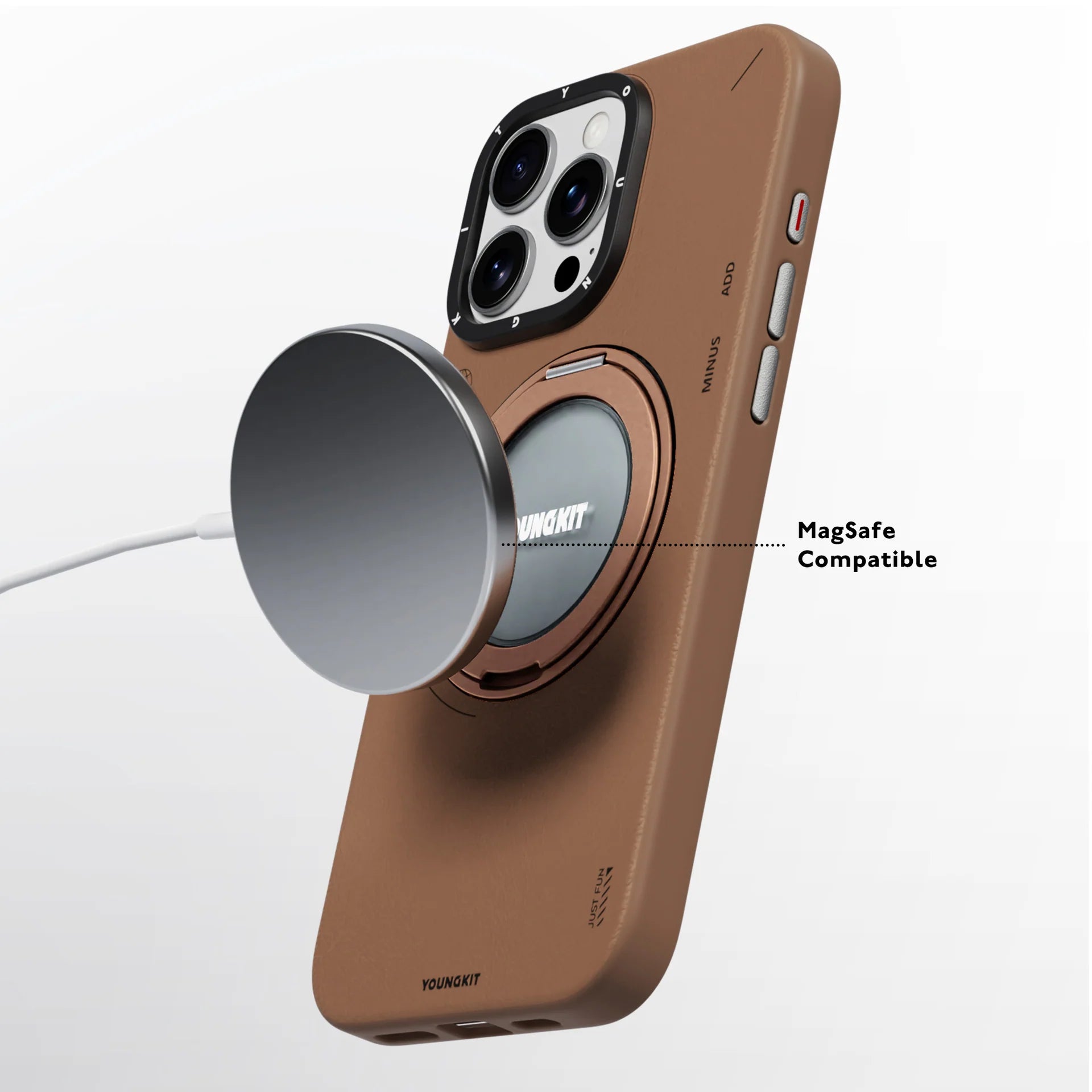 Leather Case with 360º Ring
