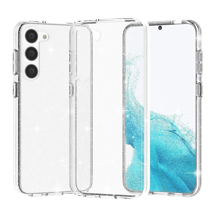 Glittery Clear Case for Samsung