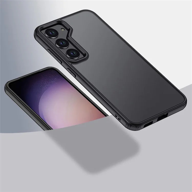 Capa Preta Fosca Anti-Choque para Samsung