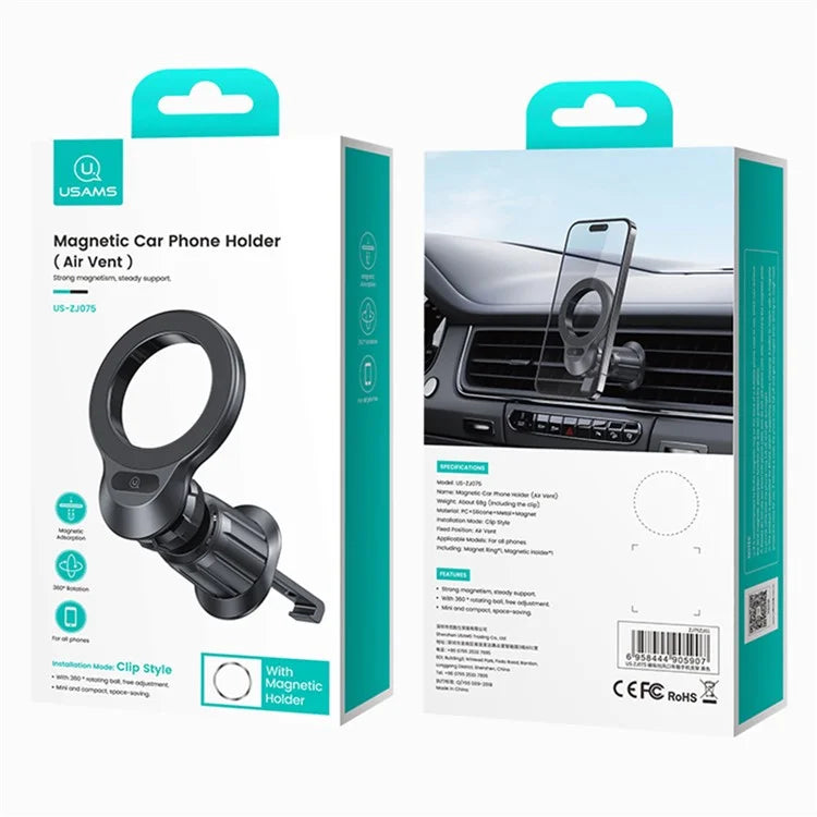 Usams Magnetic Holder - 360º Rotation