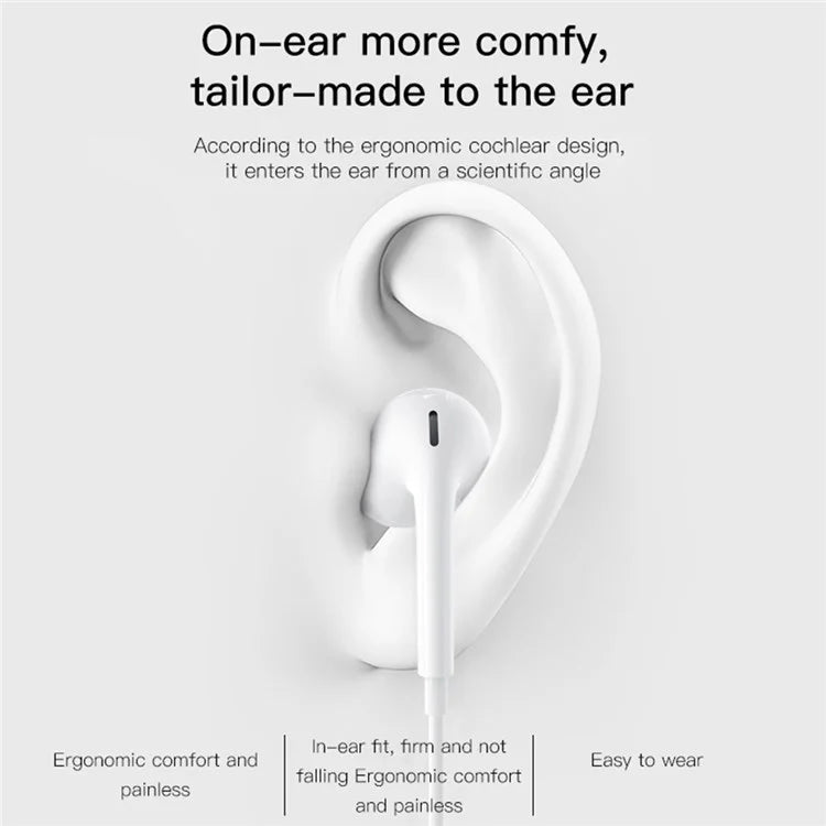 Fones YH38 com Fio Type-C