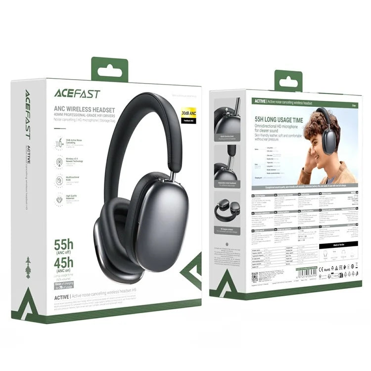 Auscultadores Over-Ear Acefast H9