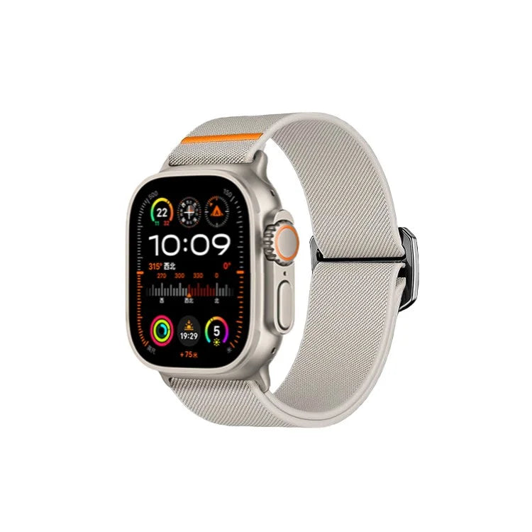 Pulseira de Nylon para Smartwatch Ultra 9 Plus e Apple Watch