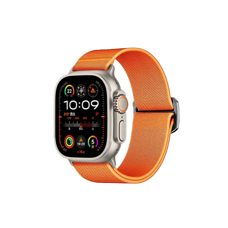 Pulseira de Nylon para Smartwatch Ultra 9 Plus e Apple Watch