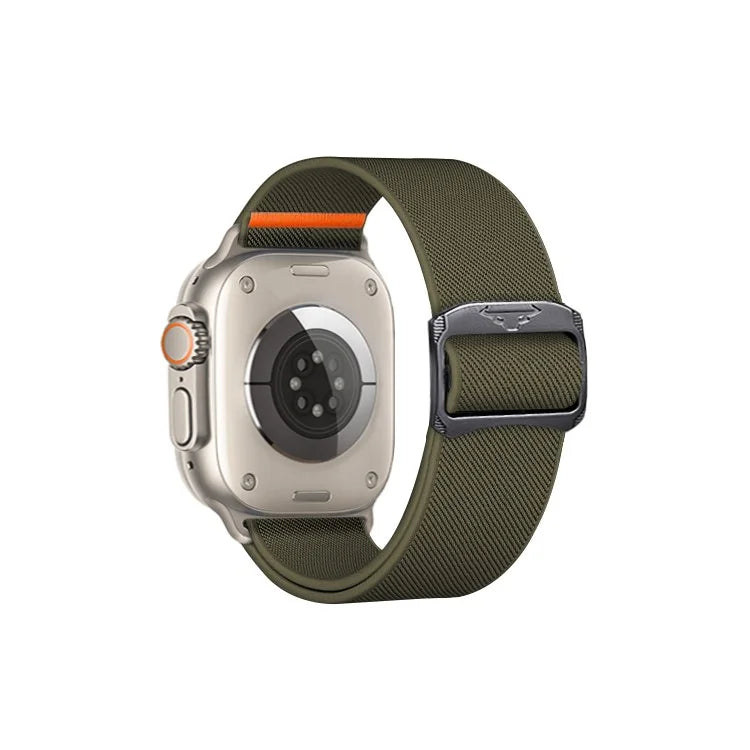 Pulseira de Nylon para Smartwatch Ultra 9 Plus e Apple Watch