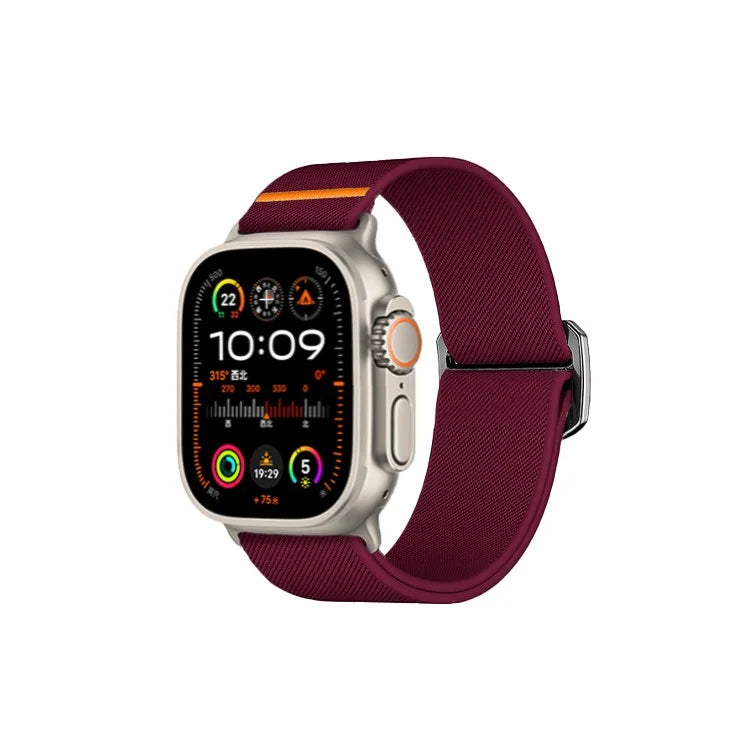 Pulseira de Nylon para Smartwatch Ultra 9 Plus e Apple Watch