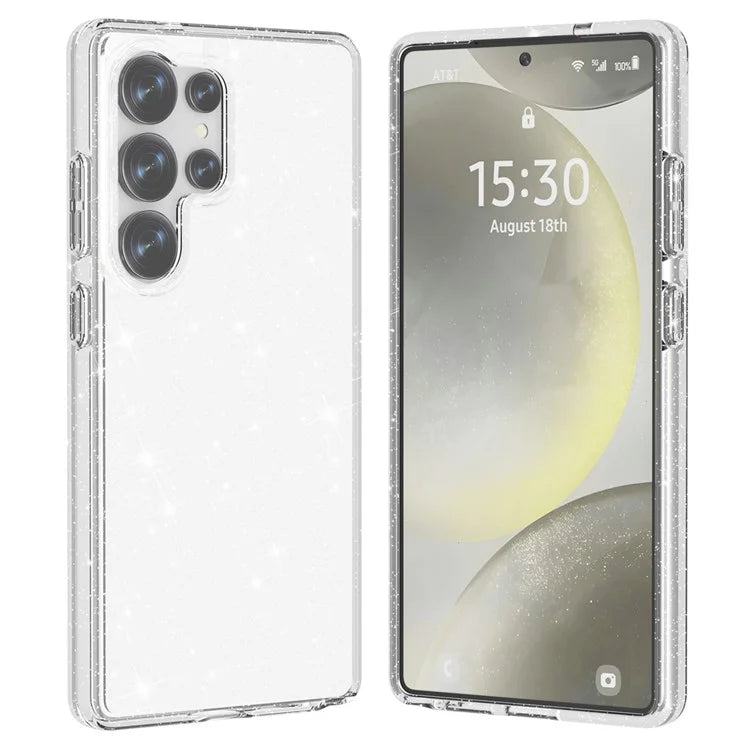 Glittery Clear Case for Samsung