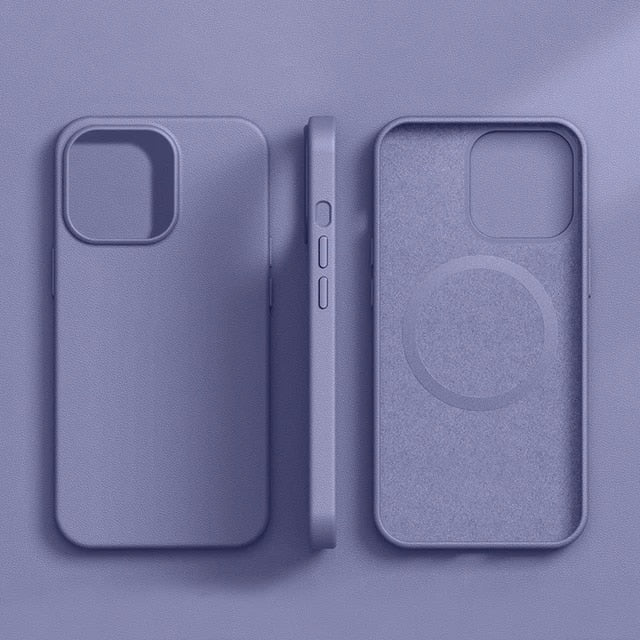 Essence - Étui en cuir MagSafe