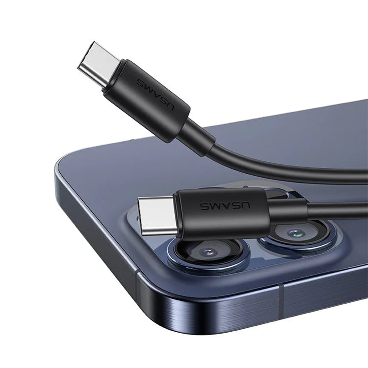 cabo de carregamento preto