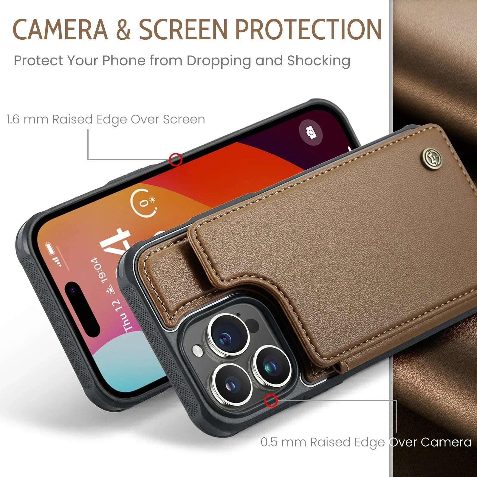 CaseMe Flip - Luxury Leather