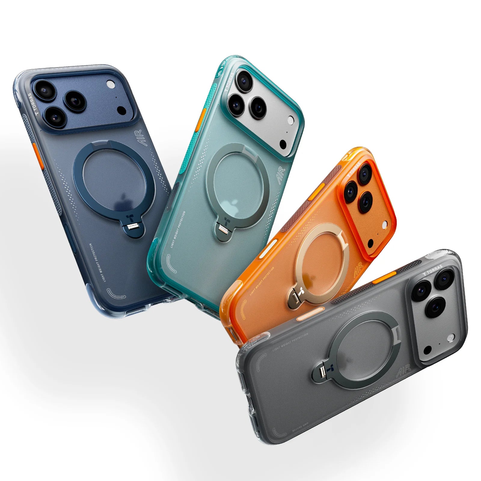 Torras Ostand Q3 Air Case for iPhone 17 Pro Max