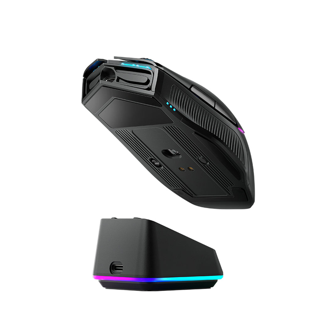 Rato Gaming Machenike L8 Pro Wireless 8K com Dock RGB