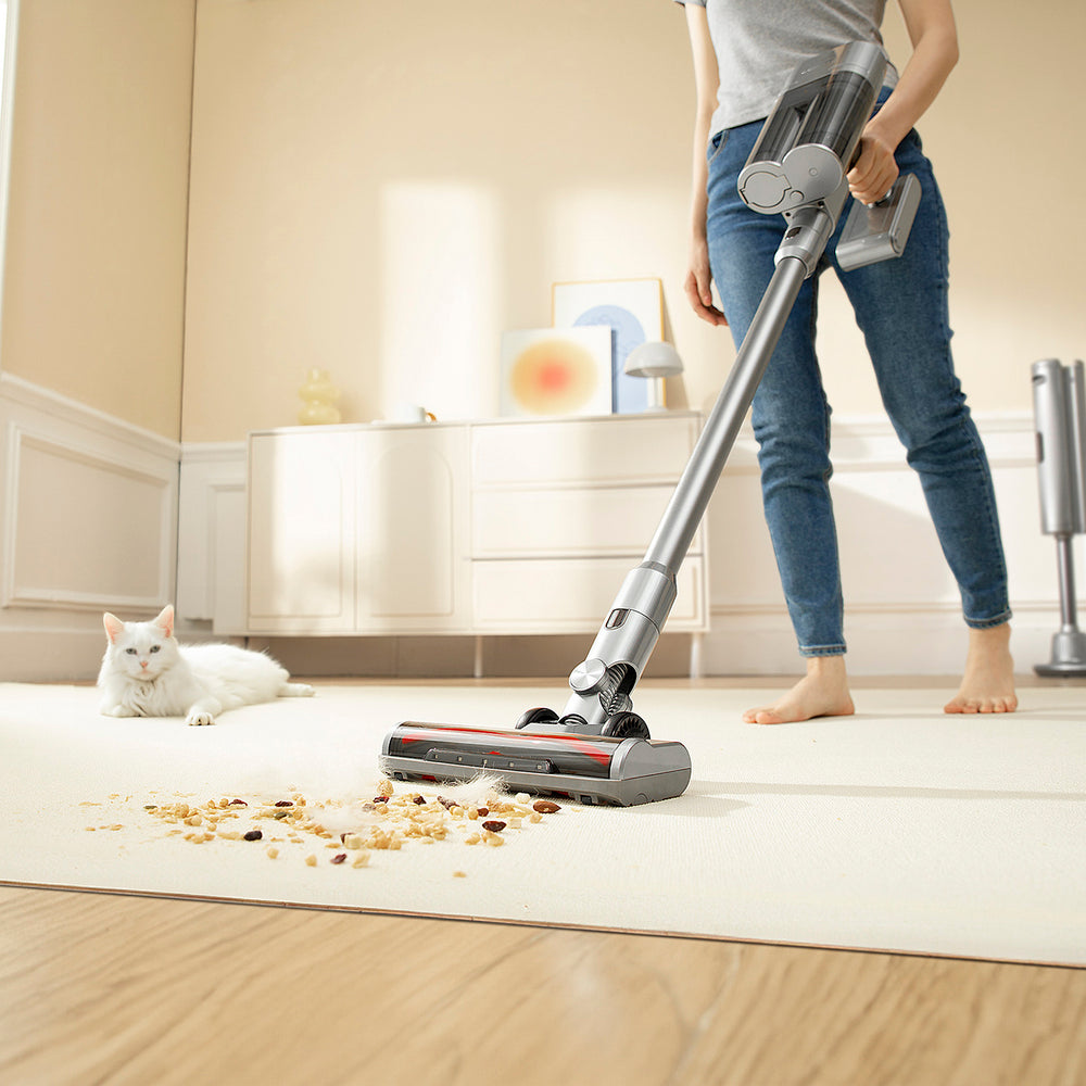 Aspirador Vertical Sem Fios UWANT V100 com Estação 4 em 1