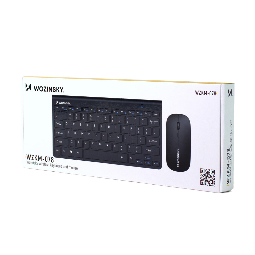 Wozinsky WZKM-078 Teclado e Rato Sem Fios 2.4GHz