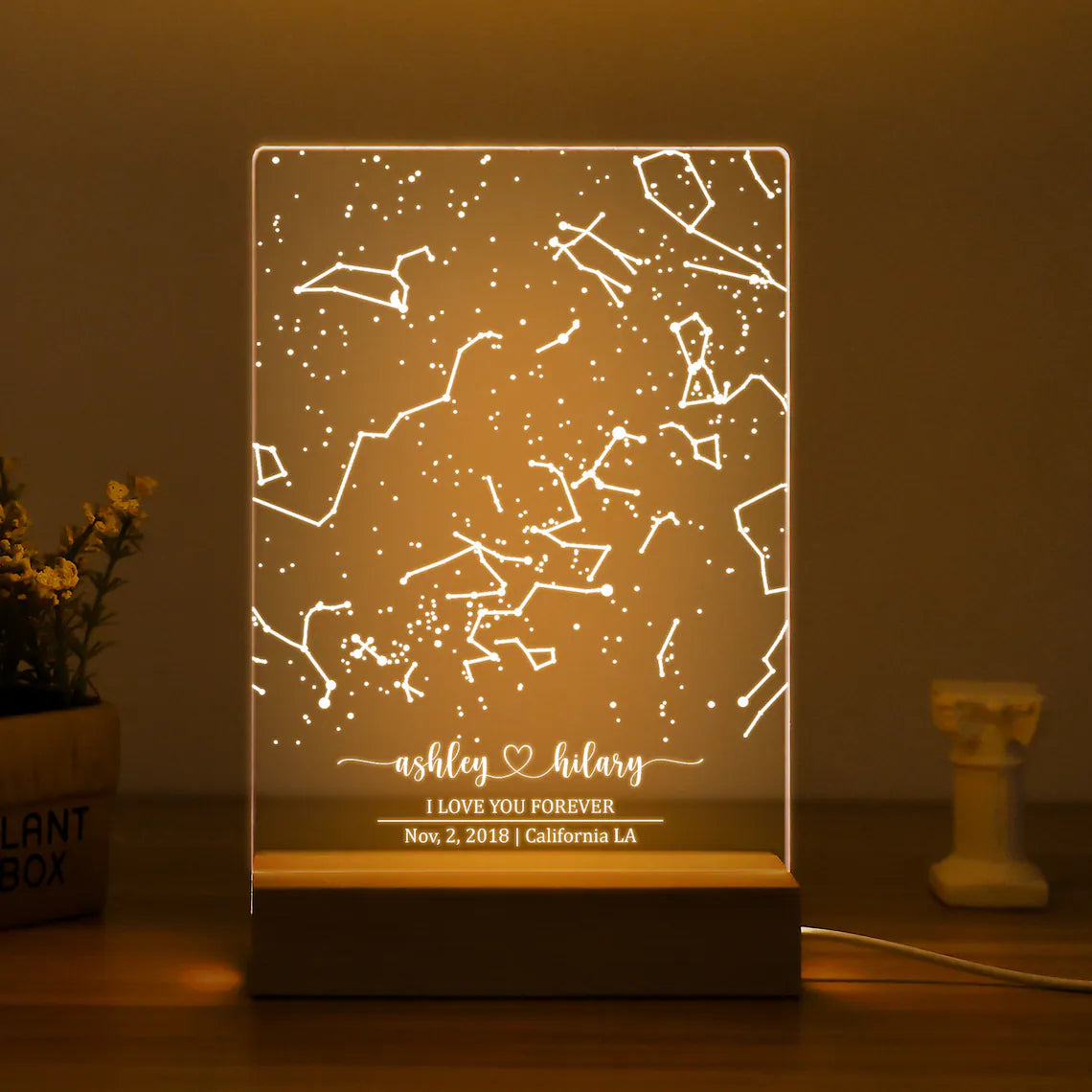 Tablero LED Constelaciones