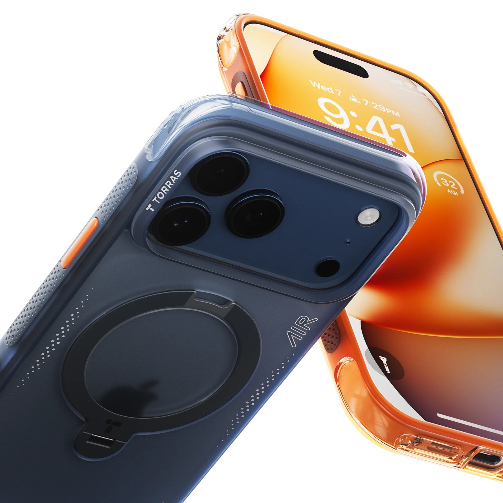 Torras Ostand Q3 Air Case for iPhone 17 Pro Max