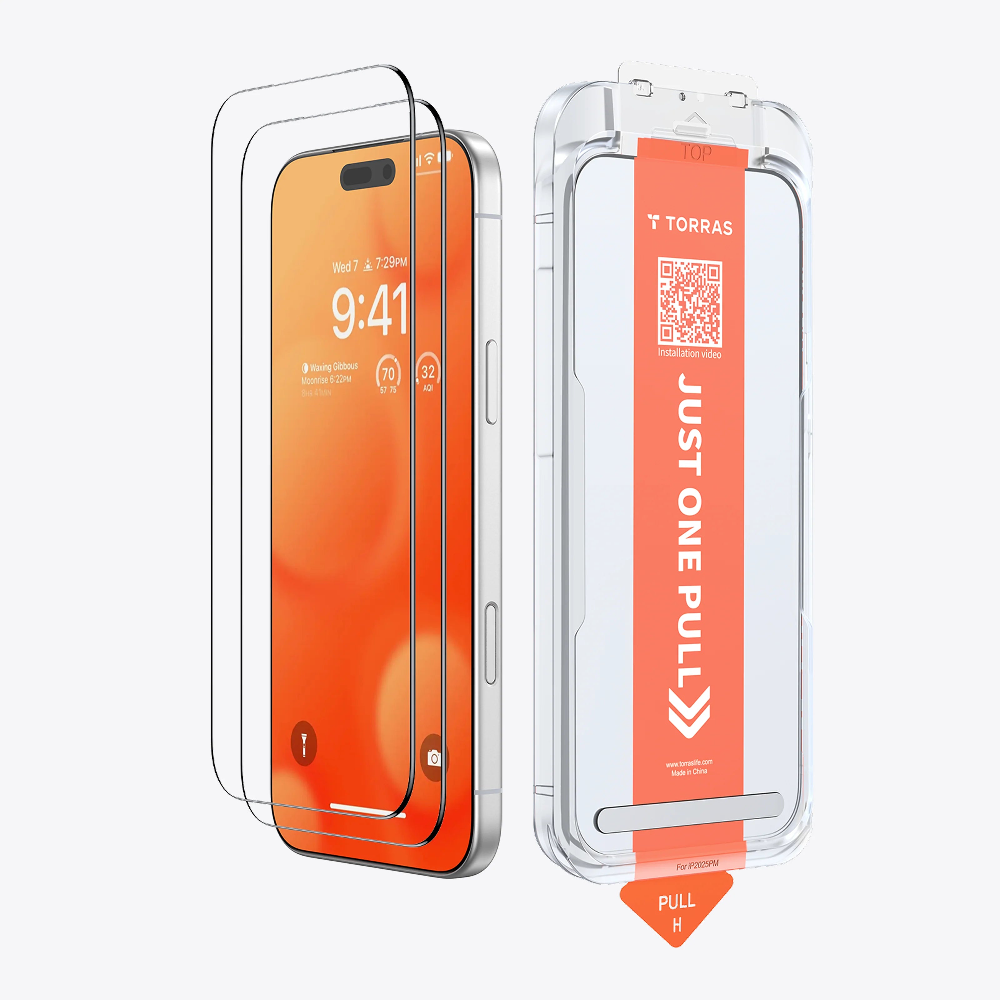 Película TORRAS GlassGo para iPhone 17 Pro Max