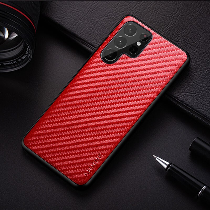 Carbon Fibre Capas de Telemóvel
