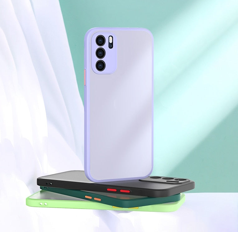 Frosted Matte Capas de Telemóvel