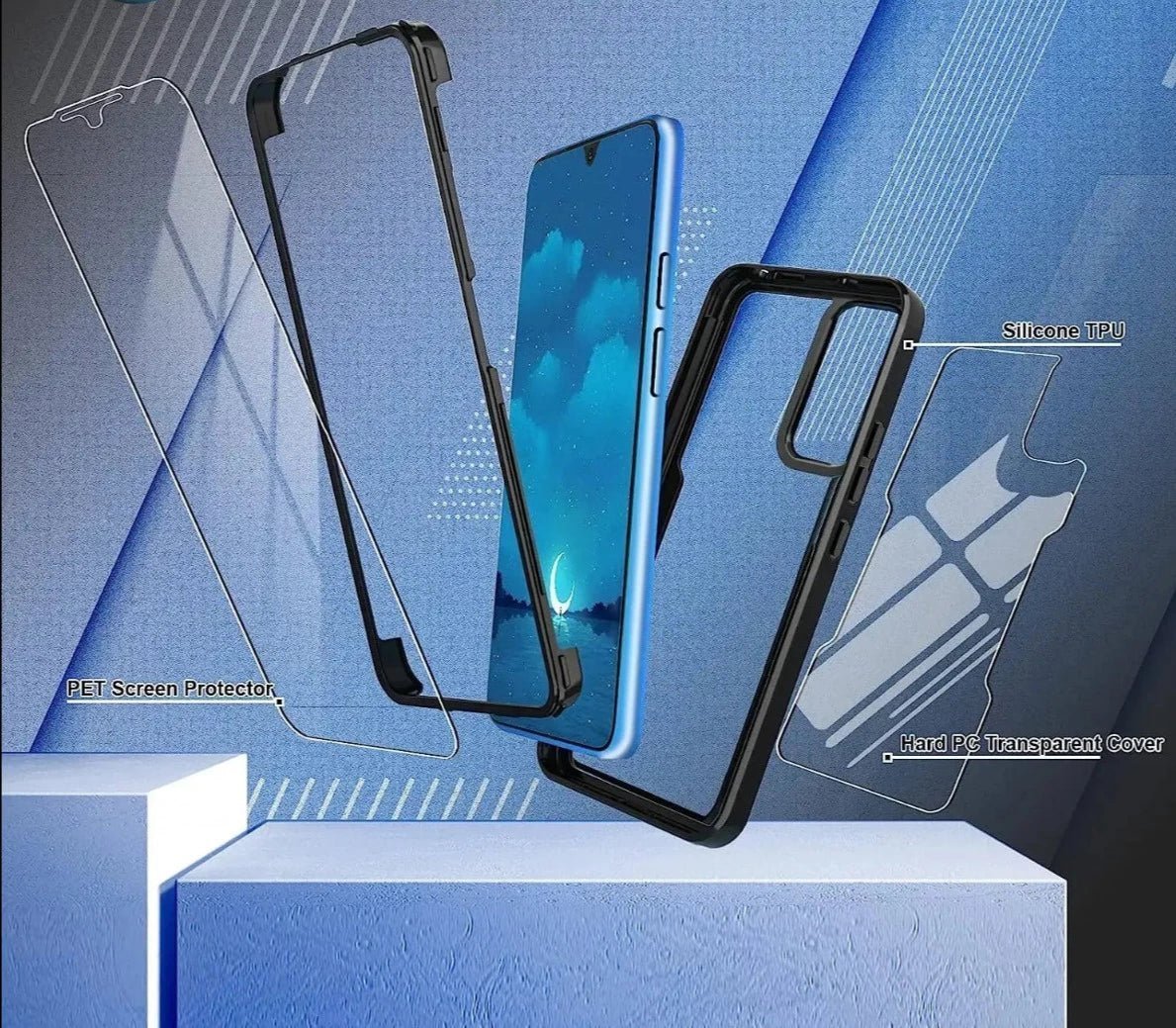 Capa 360º TPU - , Capas & Acessórios