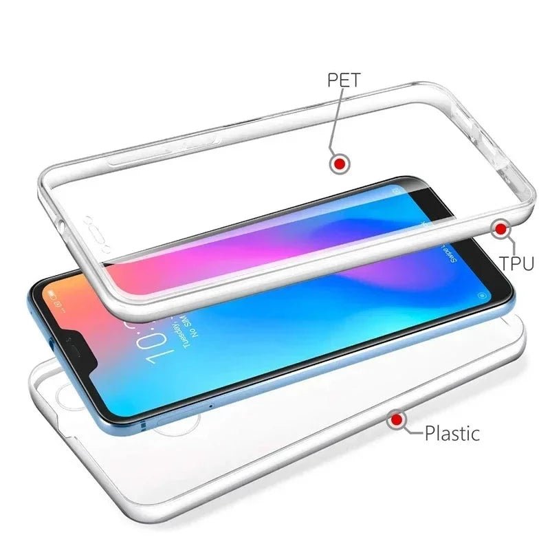 Capa 360º Transparente - Xiaomi - Capas de Telemóvel, Capas & Acessórios