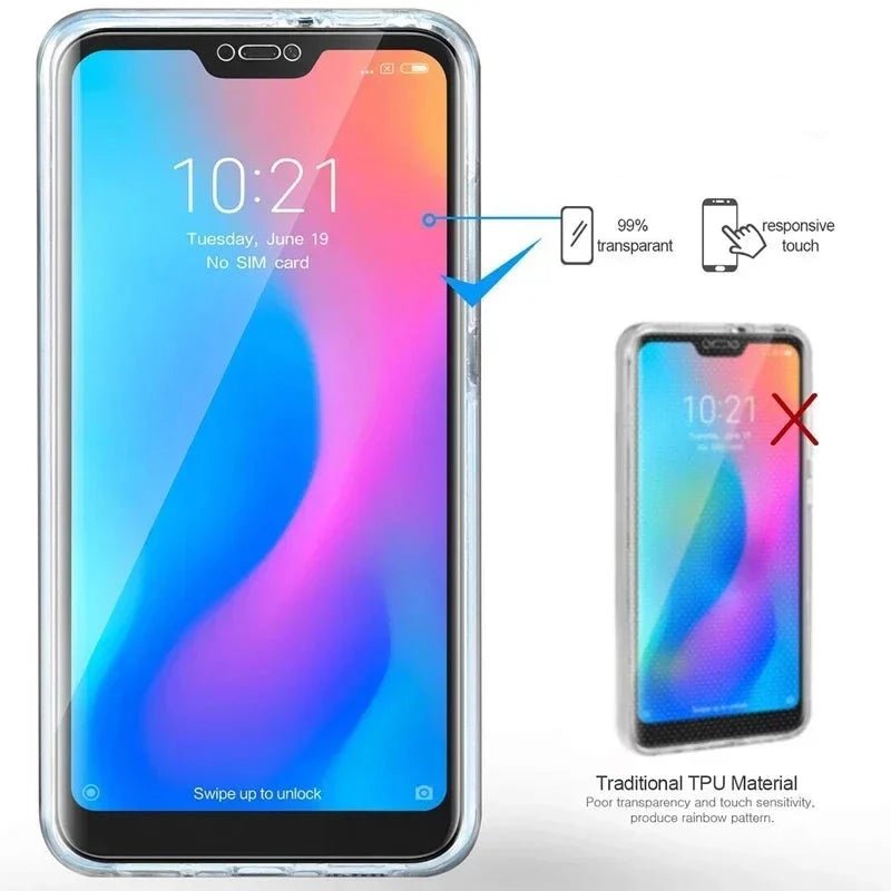 Capa 360º Transparente - Xiaomi - Capas de Telemóvel, Capas & Acessórios
