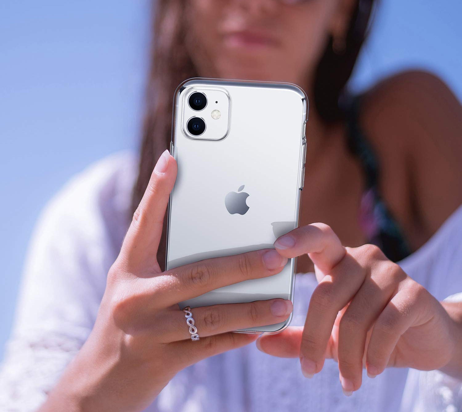 Capa Fina Silicone Transparente - iPhone - Capas para telemóvel, Capas & Acessórios