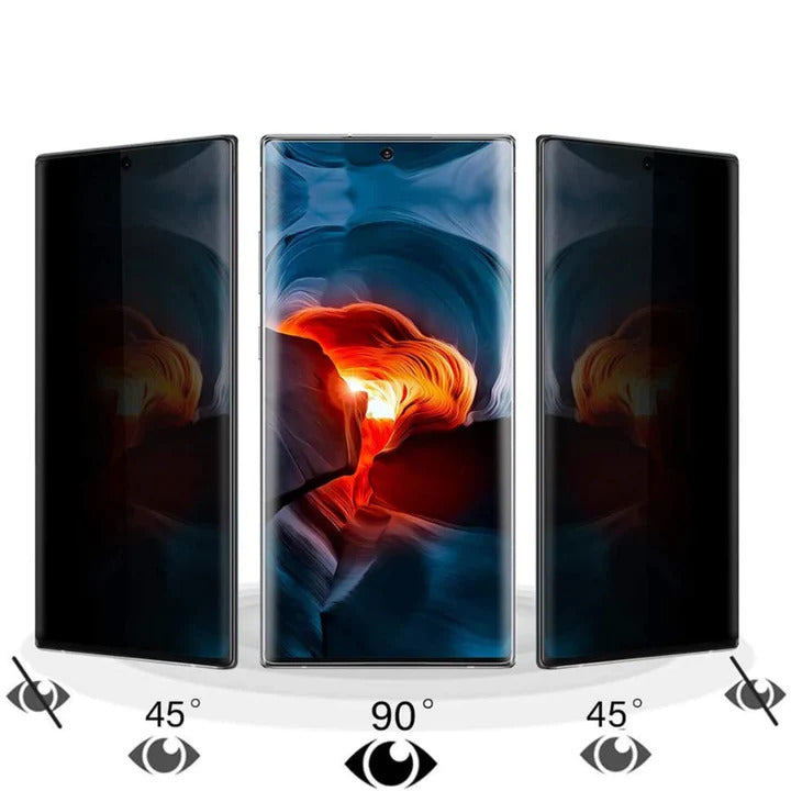 Película de Vidro Temperado Privacy - Filtro de Privacidade